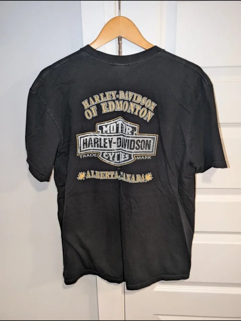 Harley-Davidson of Edmonton Alberta Canada Graphic Tee - XL